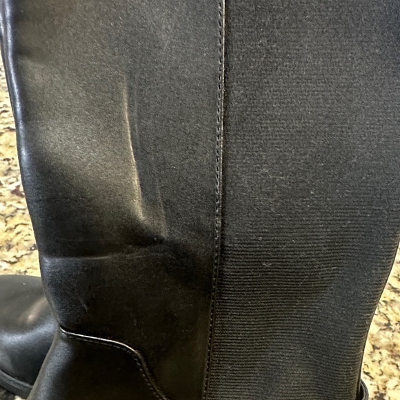Giani Bernini Sleek Black Over the Knee Boots new without box